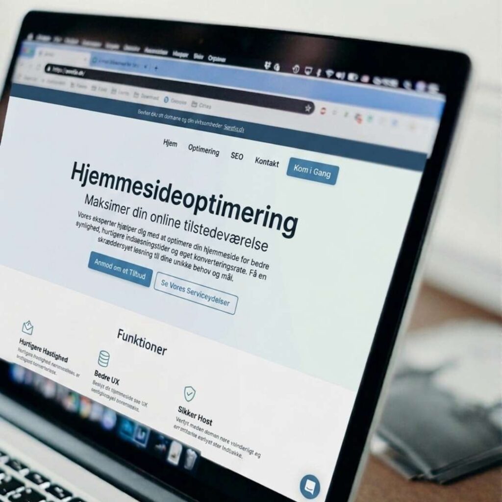 Strategisk hjemmeside optimering hos Sendio